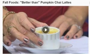 pumpkin chai lattes